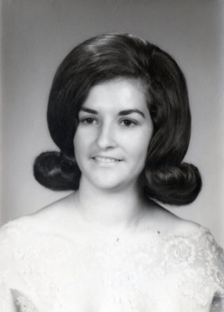 dearest, sarcastic mom with her groovy hairstyle